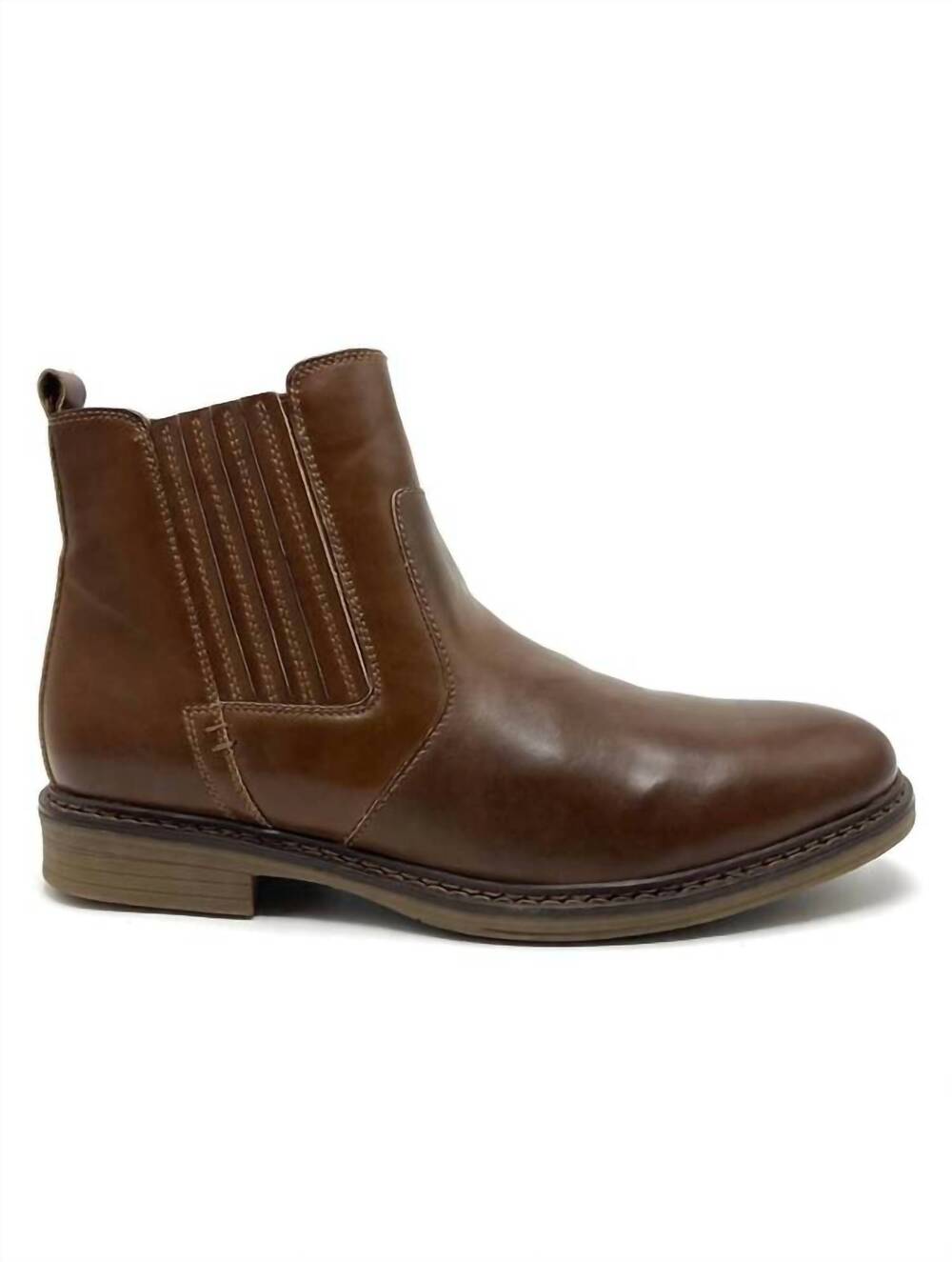 NEW IZOD men's nino booties in tan